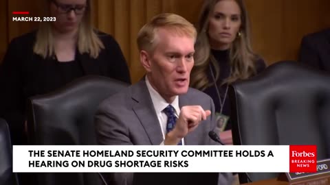 'It Can't Work Worse Than The PBM Model We Currently Have'- James Lankford Rips Drug Making System