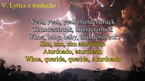 Thunderstruck AC/DC - Letra e tradução