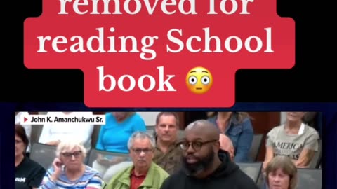 Black Parent removed for reading kids book