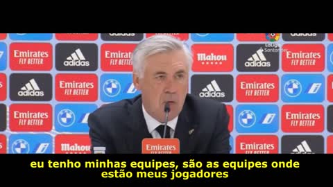 Ancelotti se rende à seleção brasileira e aponta como uma das primeiras seleções a torcer nesta Copa