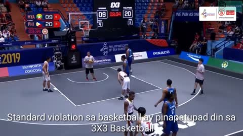 Rules ng 3X3 Basketball ( 3 on 3 Basketball rules ) | Tagalog