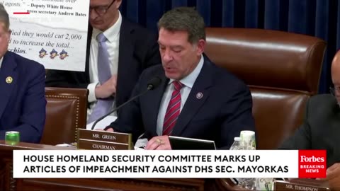 BREAKING NEWS- Top Republican Lays Out The Case For The Impeachment Of DHS Sec. Alejandro Mayorkas