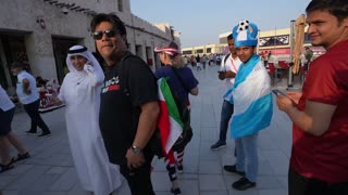 Fans in Qatar prepare for historic World Cup