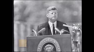 President John Kennedy: Highlights of "Strategy of Peace" speech (1963)