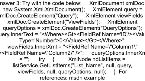How to write a CAML Query so that the result contains Column1 and Column2