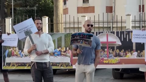 Andrew Tate protests Last Supper parody at Olympics opening ceremony