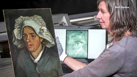 Van Gogh self-portrait found hidden behind painting