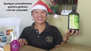 Mensagem e promoções de Natal do Salão de beleza Iolanda em Conceição do Jacuípe