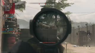 Some average sniping.