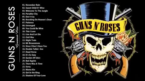 Best Songs of Guns N Roses - Gun N Roses Greatest Hits Full Album (No ADS)