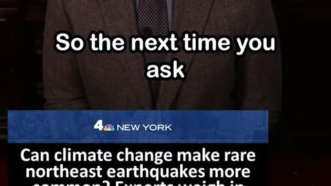 NBC New York Tries to Link Earthquake to Climate Change