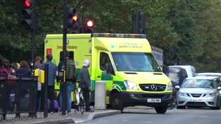 Horn, Lights and Sirens London Ambulance Responding