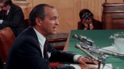 Former CIA Director Richard Helms Testifies Before Congress (1977)