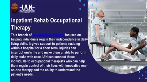 All-Inclusive Occupational Therapy with Injury Assistance Network