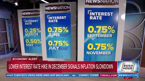 Lower interest rate hike in December signals inflation slowdown Rush Hour
