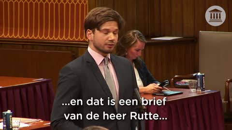 Dutch Politician Lies About Klaus Schwab