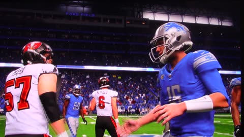 Madden: Detroit Lions vs Tampa Bay Buccaneers