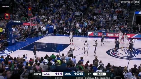 Lakers Full Comeback Highlights vs Mavs