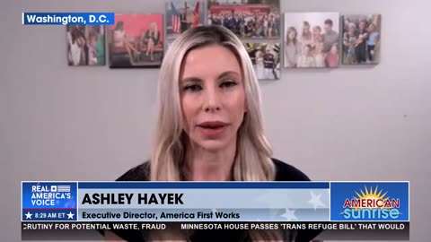 Ashley hayek about the weaponization of law enforcement against President Trump