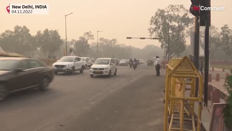 Watch: Thick smog chokes New Dehli