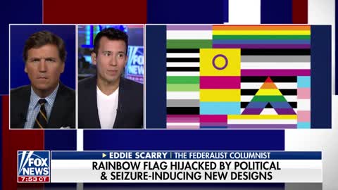 Tucker Carlson and Eddie Scarry discuss “cringey virtue signalling” by corporations.
