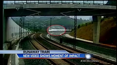 Caught on Tape_ Deadly Train Crash in Spain