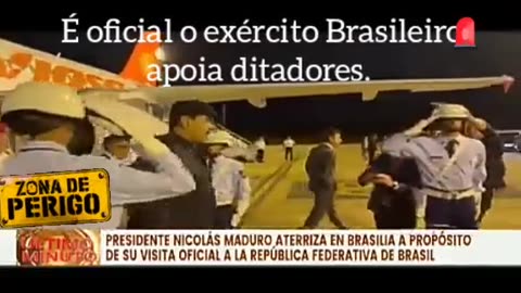 É oficial o @exercitooficial apóia Ditadores, continência para o Ditador.