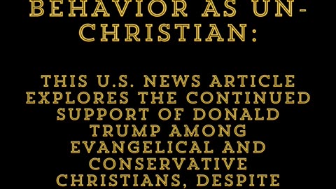Trending in the NEWS for Christians 12-16-23