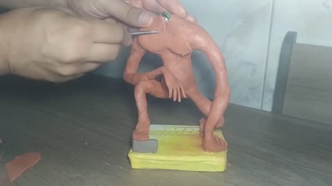 Titan BESTIAL - Shingeki no Kyojin - Clay Sculpture