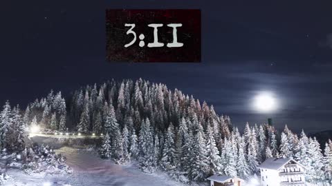 10 Minute Timer Winter Background