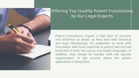 patent translation