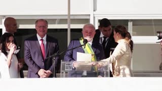 Lula breaks into tears as he addresses Brazilians