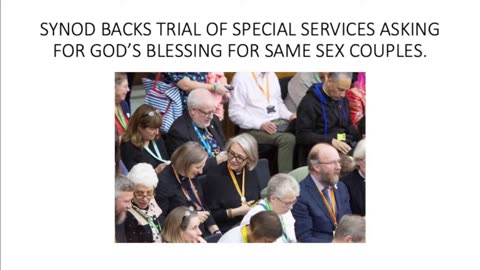 The actual state of the Church of England