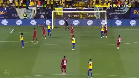 Cristiano Ronaldo Free-Kick Goal for Al-Nassr vs Abha