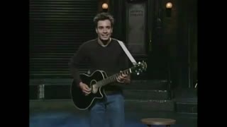 Jimmy Fallon doing impressions in audition for Saturday Night Live (SNL)