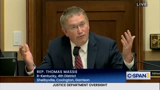 Congressman Massie SLAMS The DoJ For Targeting Elon Musk