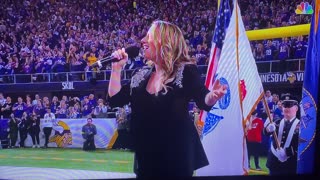 Caitlyn Smith National Anthem 2022