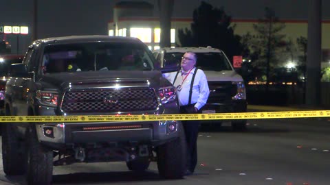 Las Vegas Boulevard crash leaves pedestrian with life-threatening injuries