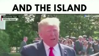 President Trump on Epstein Island.