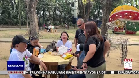 Luneta Park at Manila Zoo, dagsa ng mga sinusulit ang long christmas weekend