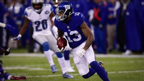 Odell Beckham Jr. Has UNBELIEVABLE One-Handed Catch, Does Thriller Dance