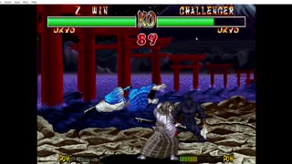 Samurai Shodown 2 Ukyo x Ukyo