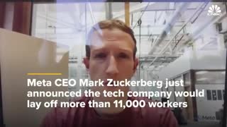 Mark Zuckerberg's video of META layoffs has been leaked