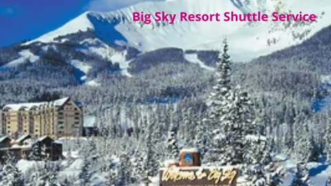 Bing Mountain Luxury Transportation : Big Sky Resort Shuttle Service in Bozeman, MT