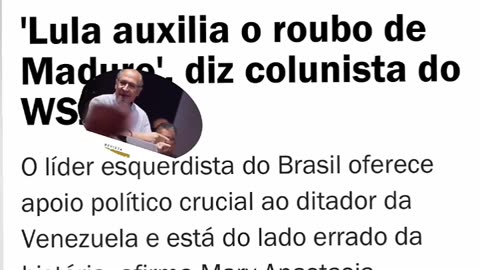 Lula ladrão auxilia roubo de maduro