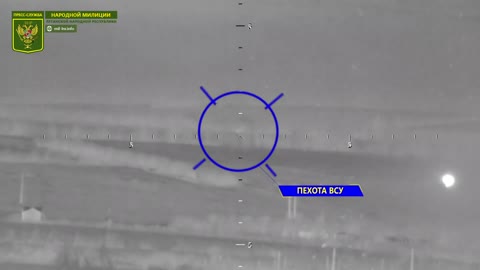 Footage of fighting near Soledar from the LNR.