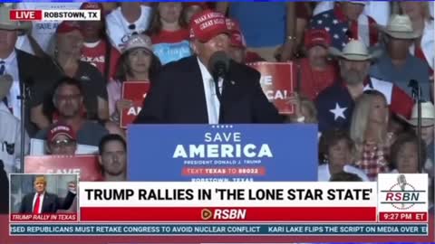 Trump Rallies in the #lone #starstate of #texas “I will have to do it AGAIN”