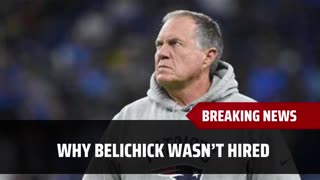 Why Belichick Wasn't Hired By The Falcons (Reportedly)