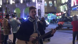 Augustin Kafka Music Busking in London 2017 The Singles