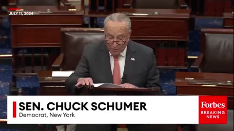 'Placed The Crown On The Head Of Donald Trump'- Chuck Schumer Blasts SCOTUS' Immunity Ruling